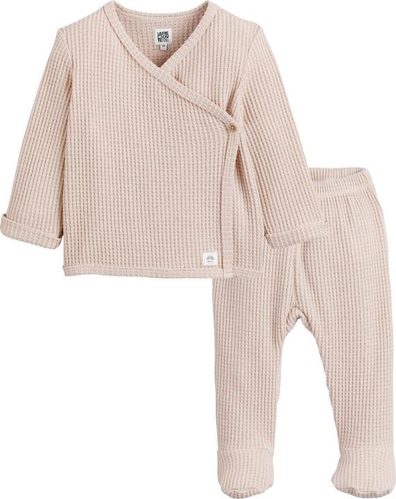 La Redoute Collections 2-teiliges Set aus Jacke und Hose mit Füssen