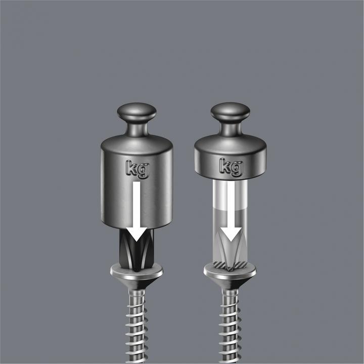 Actual product image Wera 335/350/367/7 Rack (Slotted screws, Torx (TX), Pozidriv cross recess (PZ), Phillipps cross recess (PH))