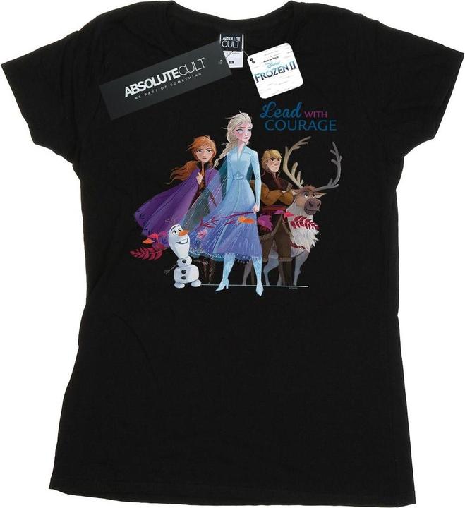 Immagine prodotto Disney Frozen 2 Lead With Courage Maglietta Donna (M)