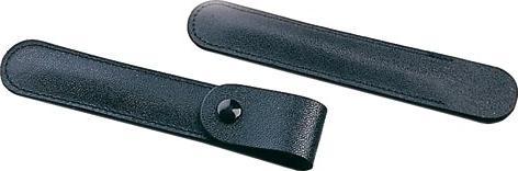 Actual product image Safe Leather case for tweezers with press stud fastening flap