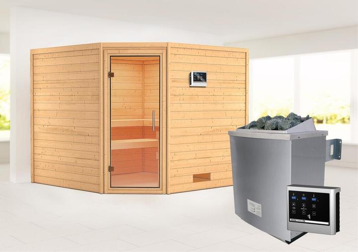 Produktbild Karibu Leona ohne Dachkranz (9 KW externe Steuerung)