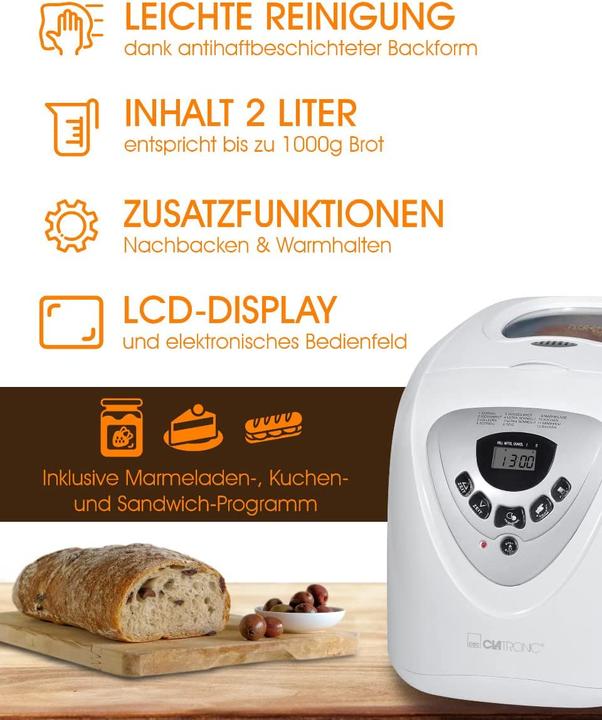 Image du produit Clatronic BBA 3505 Blanc
