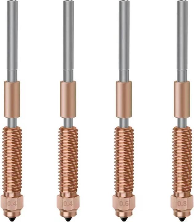 Creality Unicorn Quick Swap Nozzle Kit 4Stk. (Düse, Ersatzteile)