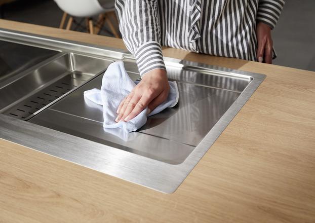 Produktbild Blanco DeepClean Edelstahl