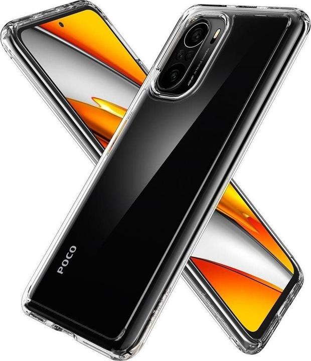 Actual product image Spigen Ultra Hybrid case for Xiaomi POCO F3 / Mi 11i crystal clear (Xiaomi Poco F3, Xiaomi Mi 11X Pro)