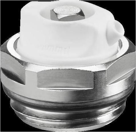 Produktbild Oventrop OV Entlüftungsstopfen (Platten-HK) MS vn PN 10 1/2Zoll Wasseraustritt drehb