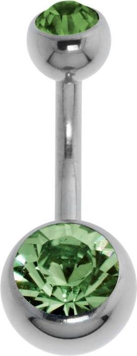 Bijouteria Bauchpiercing (Edelstahl, Zirkonia)