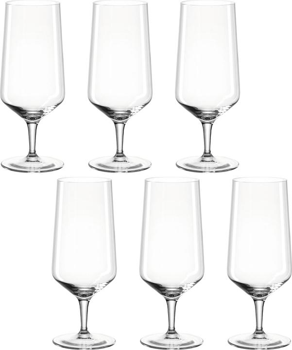 Actual product image Leonardo beer glass Puccini 330 ml, 6 pieces, transparent (0.33 l, 6 x)