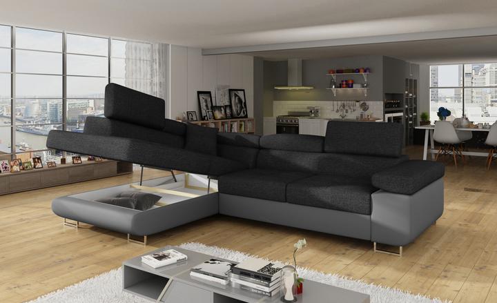 Actual product image ELTAP Anton (Corner sofa, 4-seater, Sofa bed)