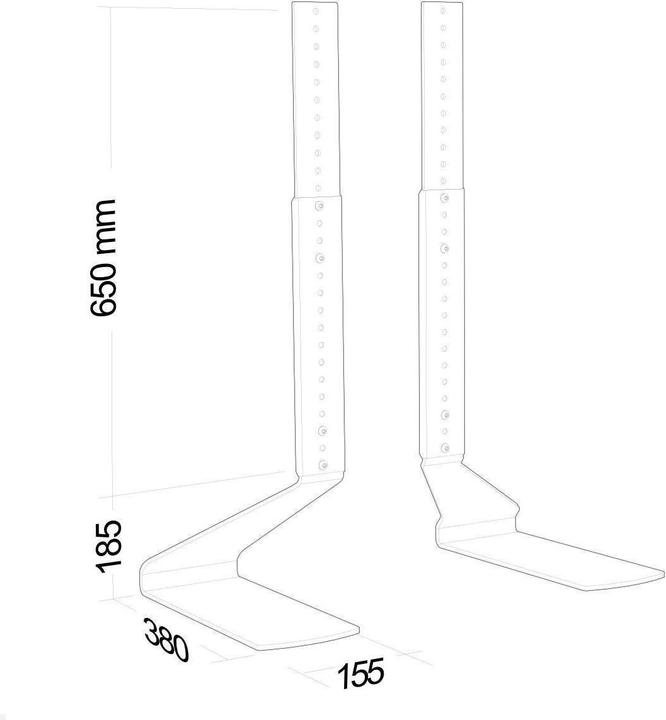 Produktbild Erard Fit-Up XXL (Universal, 85", 50 kg)