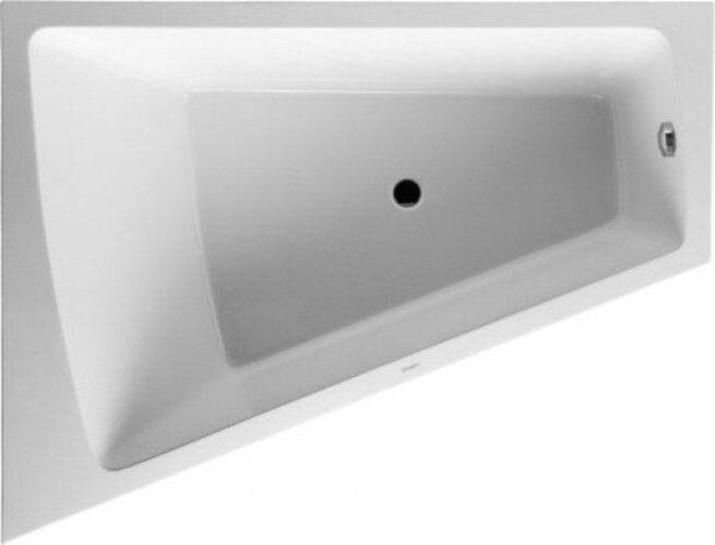 Produktbild Duravit Badewanne PAIOVA 1700x1300mm, 1 Rückenschräge links weiss (225 l, 170 cm, 130 cm)