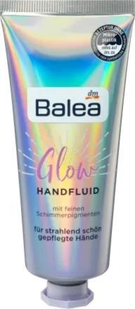 Produktbild dm Balea GLOW Handfluid Hand Cream with Shimmer Pigments Vegan (75 ml)