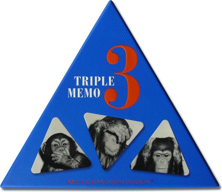 Actual product image THREE. The Triple Memo (German)