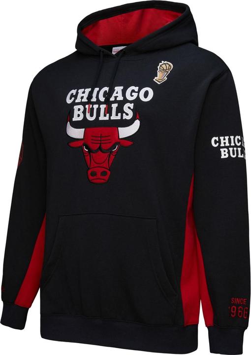 Actual product image Mitchell & Ness Fleece Hoody - ORIGINS Chicago Bulls - XL (XL)