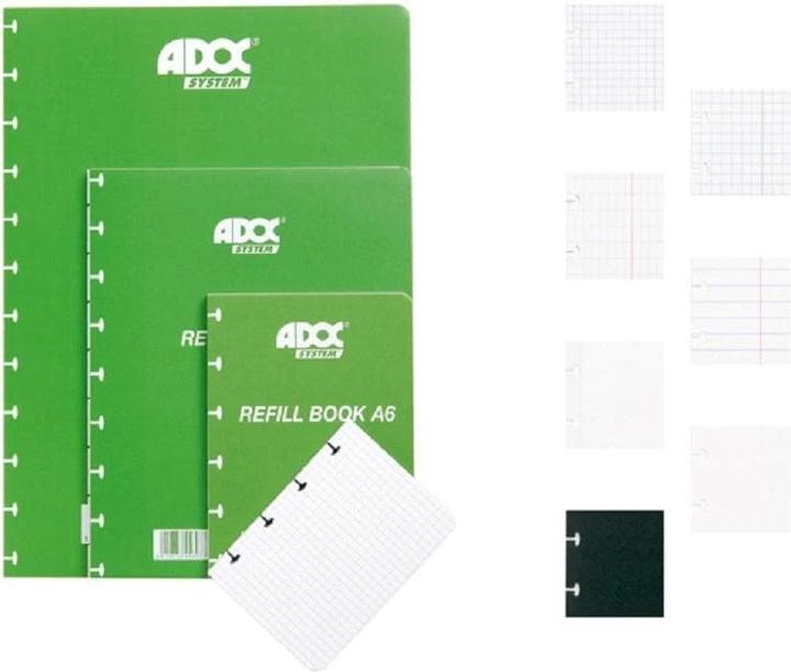 Immagine prodotto Adoc Libretti Carta sostitutiva Pap-Ex (A4, Quadretti, Nessuna rilegatura)