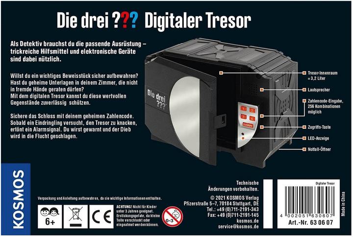 Produktbild Kosmos Die drei??? Digitaler Tresor