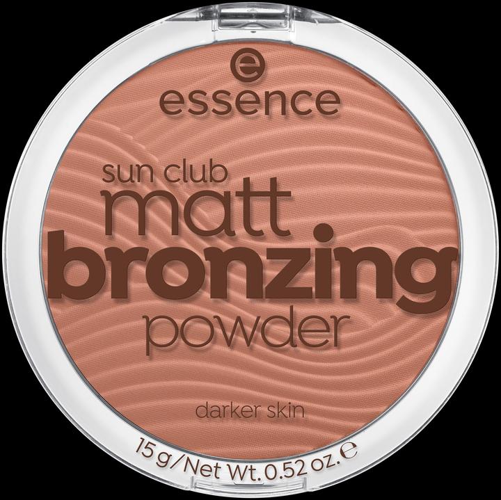 essence sun club terra viso effetto abbronzante e opacizzante (#EBC0A7, Bronzer, 150 g)
