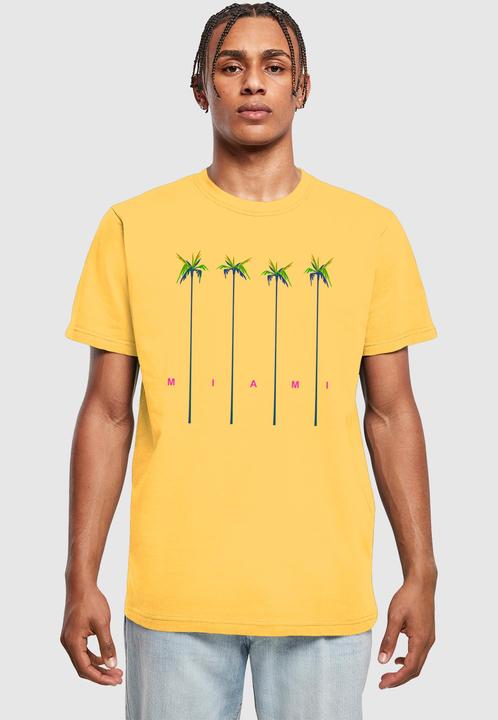Actual product image Mister Tee Miami Palms Tee - 18249 (XL)