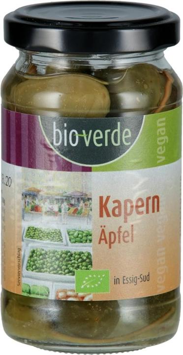 Actual product image Bio-verde Caper apples in vinegar sauce (jar) ATG 95g (180 g)