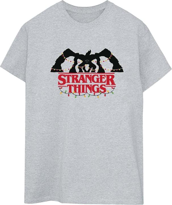 Produktbild Netflix Stranger Things Demogorgon Christmas Lights TShirt (L)
