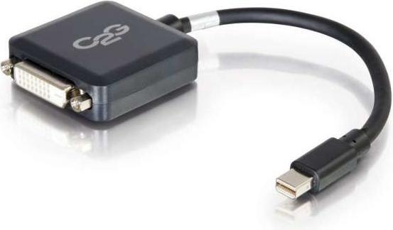 Image du produit C2G Adaptateur Mini DisplayPort mâle vers Single Link DVI-D femelle (Mini DP, 20 cm)