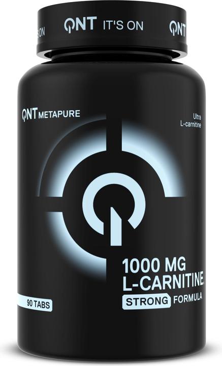 Image du produit QNT Maxi L-Carnitine 1000mg 90tabs (Sans saveur, 1 pcs, 117 g)