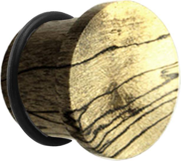 Image du produit Star Piercing Flared Plug en bois de tamarin avec joint torique (sans laiton, Organique)