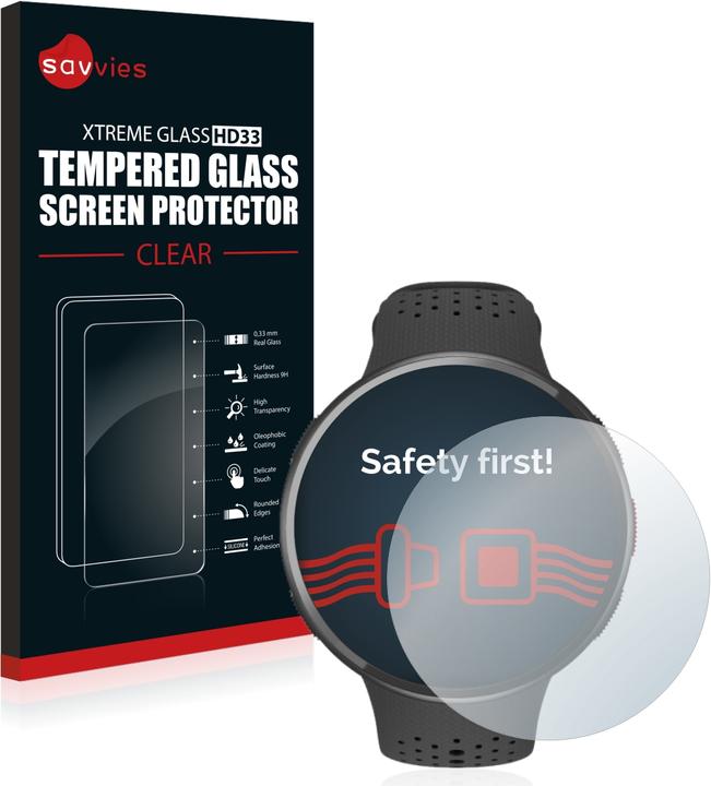 Actual product image Savvies Tempered Glass