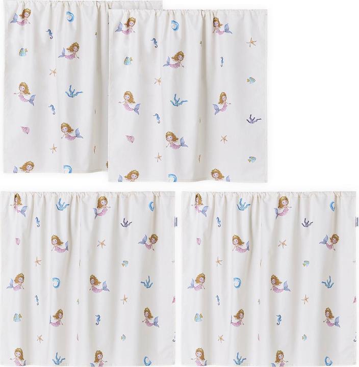 Produktbild Hoppekids Die Kleine Meerjungfrau (Mermaid) Vorhang für Halbhochbett 70x160 cm