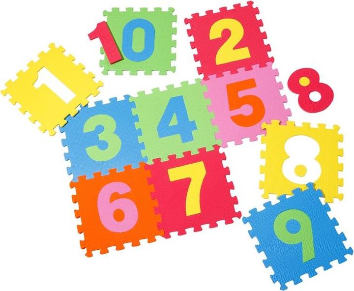 Produktbild Knorrtoys Puzzlematte - "Zahlen"/10-tlg./32 cm (32 x 32 cm)