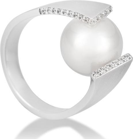 Image du produit Breuning BAGUE - PERLE DU SUD-ZP/brill. 0,143 Ct H/si (62, Or 750/18 K)