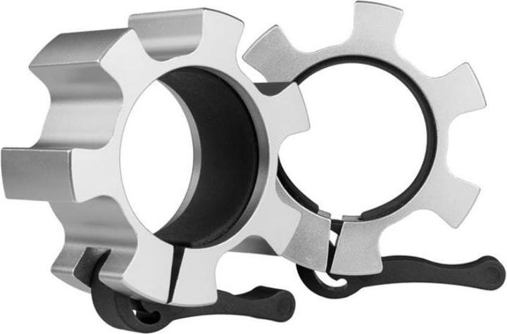 Actual product image HMS Aluminium jaw clamps ZG1500 Silver 2 pieces