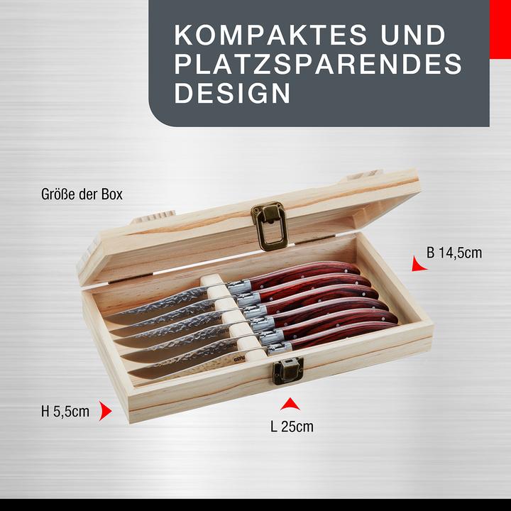 Produktbild GEFU Rancho Steakmesser-Set (6 Stück, Messer)