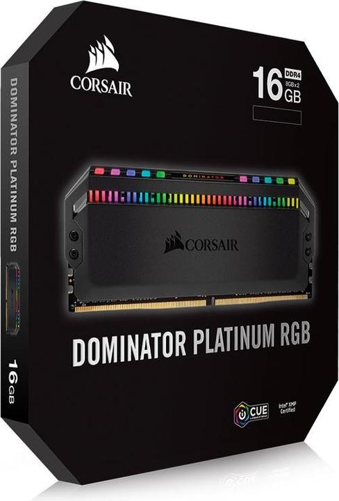 Produktbild Corsair Dominator Platinum RGB (2 x 8GB, 4000 MHz, DDR4-RAM, DIMM)