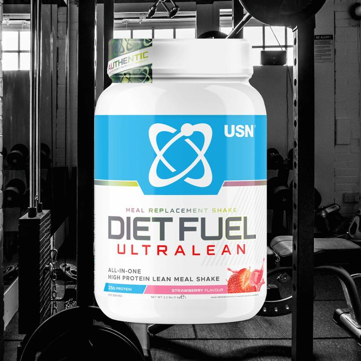 Actual product image USN Diet Fuel (Strawberry, 1 pcs., 1000 g)