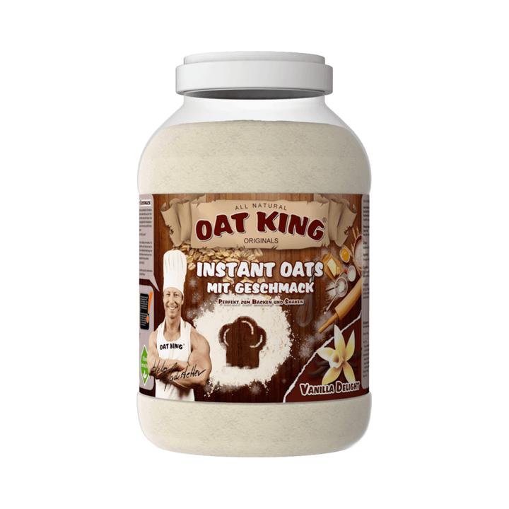 Image du produit Oat King 100% avoine complète en poudre avec arôme (boîte de 4000g) (Vanille, 1 pcs, 4000 g)