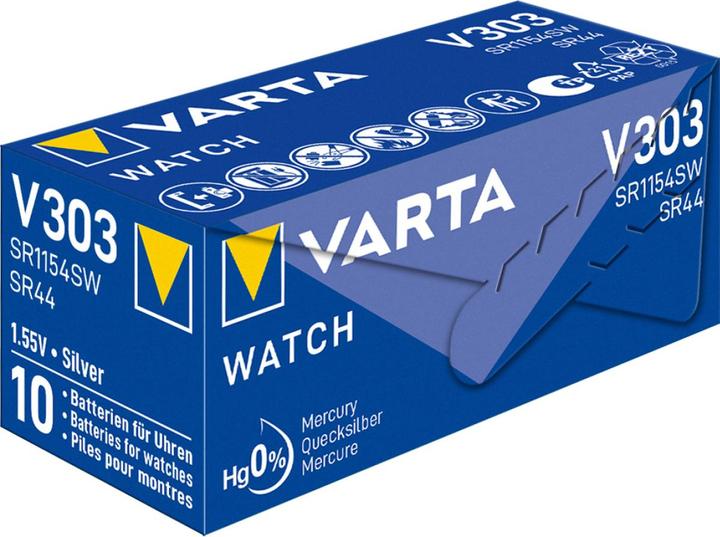Produktbild Varta V303 (1 Stk., SR44, 160 mAh)