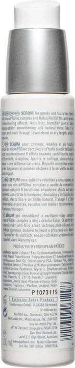 Valori nutrizionali e ingredienti Goldwell Siero appena liscio 6 Effetti Siero (100 ml)