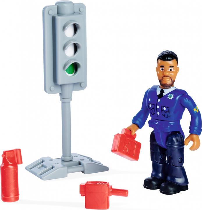 Immagine prodotto Simba Sam auto della polizia 4x4 con luce e suono Malcolm 19cm