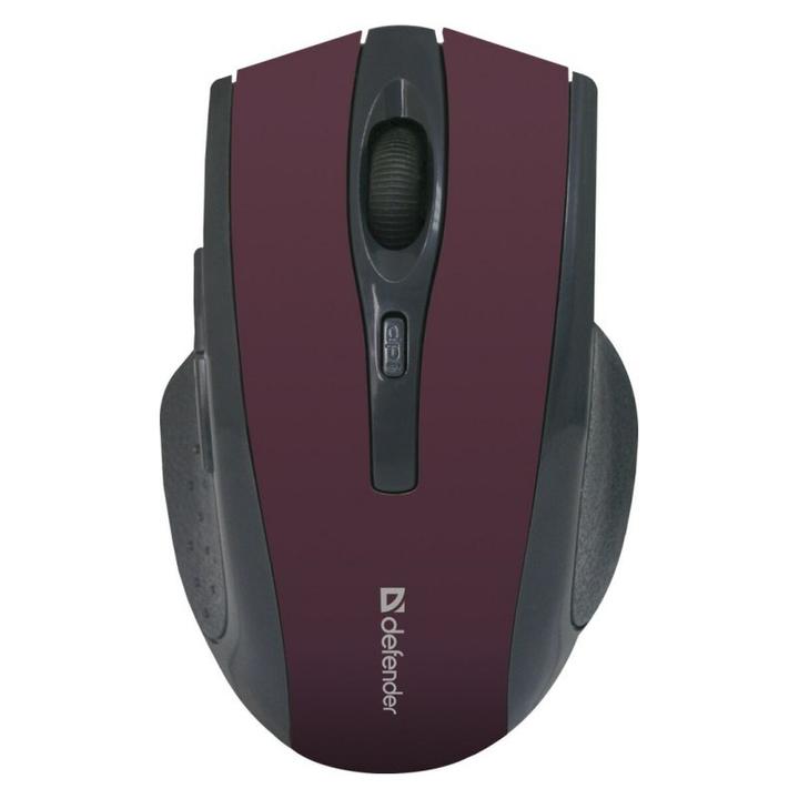 Immagine prodotto Defender MAUS ACCURA MM-665 RF ROSSO SCURO 1600dpi 6P (Senza fili)