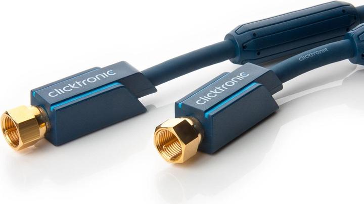 clicktronic SAT-Antennenkabel (95 dB, SAT Kabel)