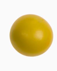Out of the blue XL Anti Stress-Ball Metallic gelb