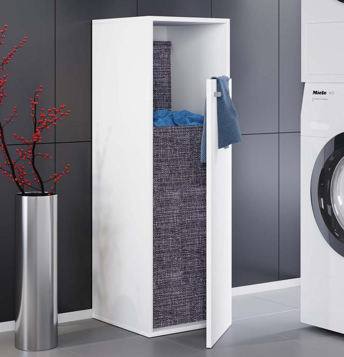 Actual product image VCM Linen Cupboard Laundry Chest Laundry Box Klidas XL 1 compartment (40 x 39 x 110 cm)