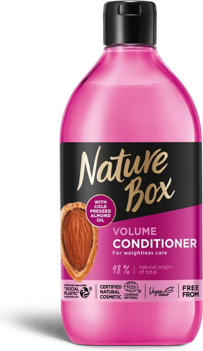 Actual product image Nature Box Volume Conditioner Almond Oil (385 ml)