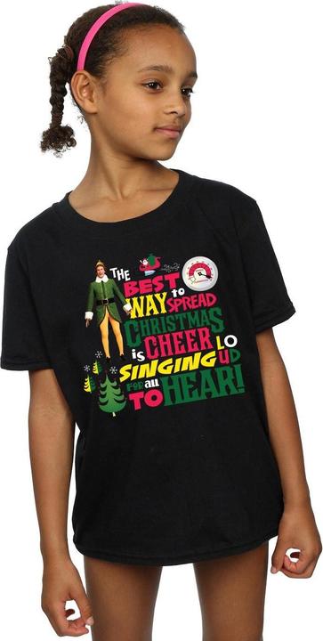 Immagine prodotto Elf Christmas Cheer Maglietta Ragazze (116)