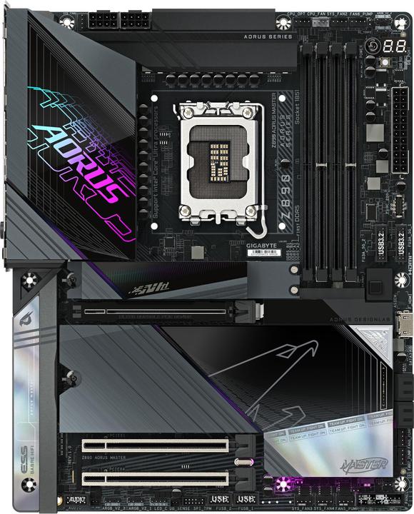 Actual product image Gigabyte Z890 AORUS MASTER (LGA 1851, Intel Z890, ATX)