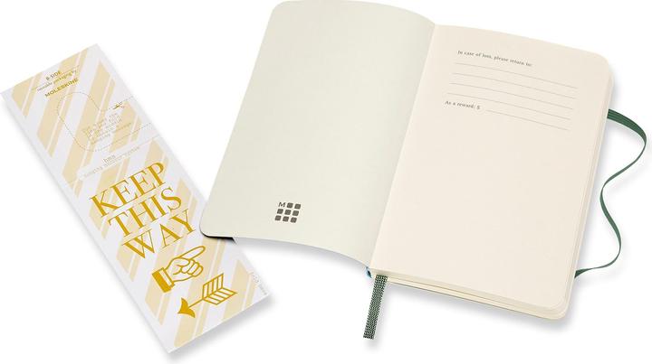 Produktbild Moleskine P/A6 - Notizbuch (A6, Blanko, Weicher Einband)
