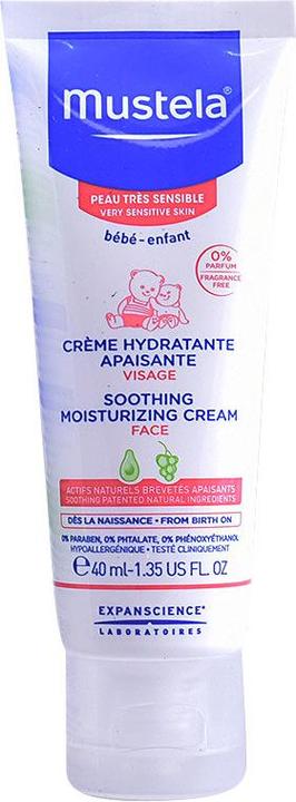 Actual product image Mustela Soothing face cream
