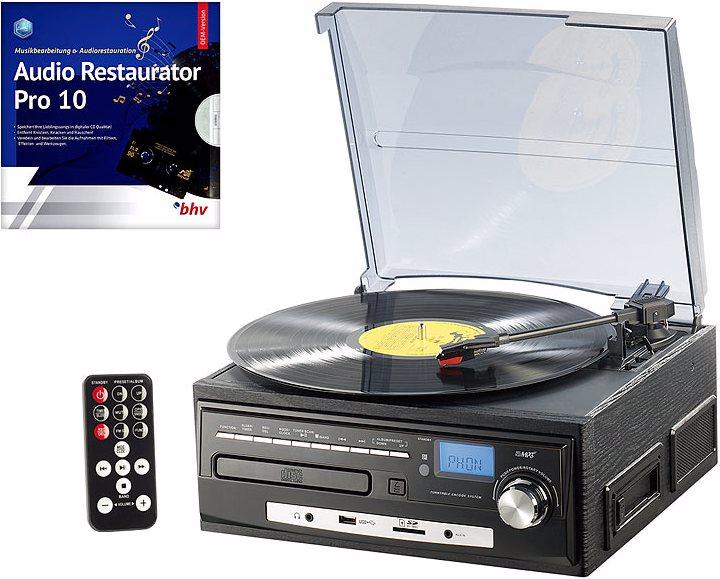Produktbild Auvisio Kompakt-Stereoanlage mit MP3-Encoder (Manuell)
