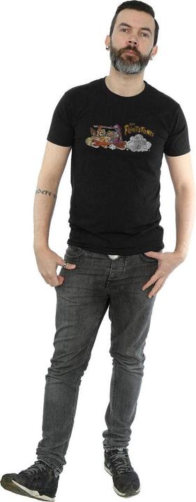 Produktbild The Flintstones Family Car Distressed TShirt (M)